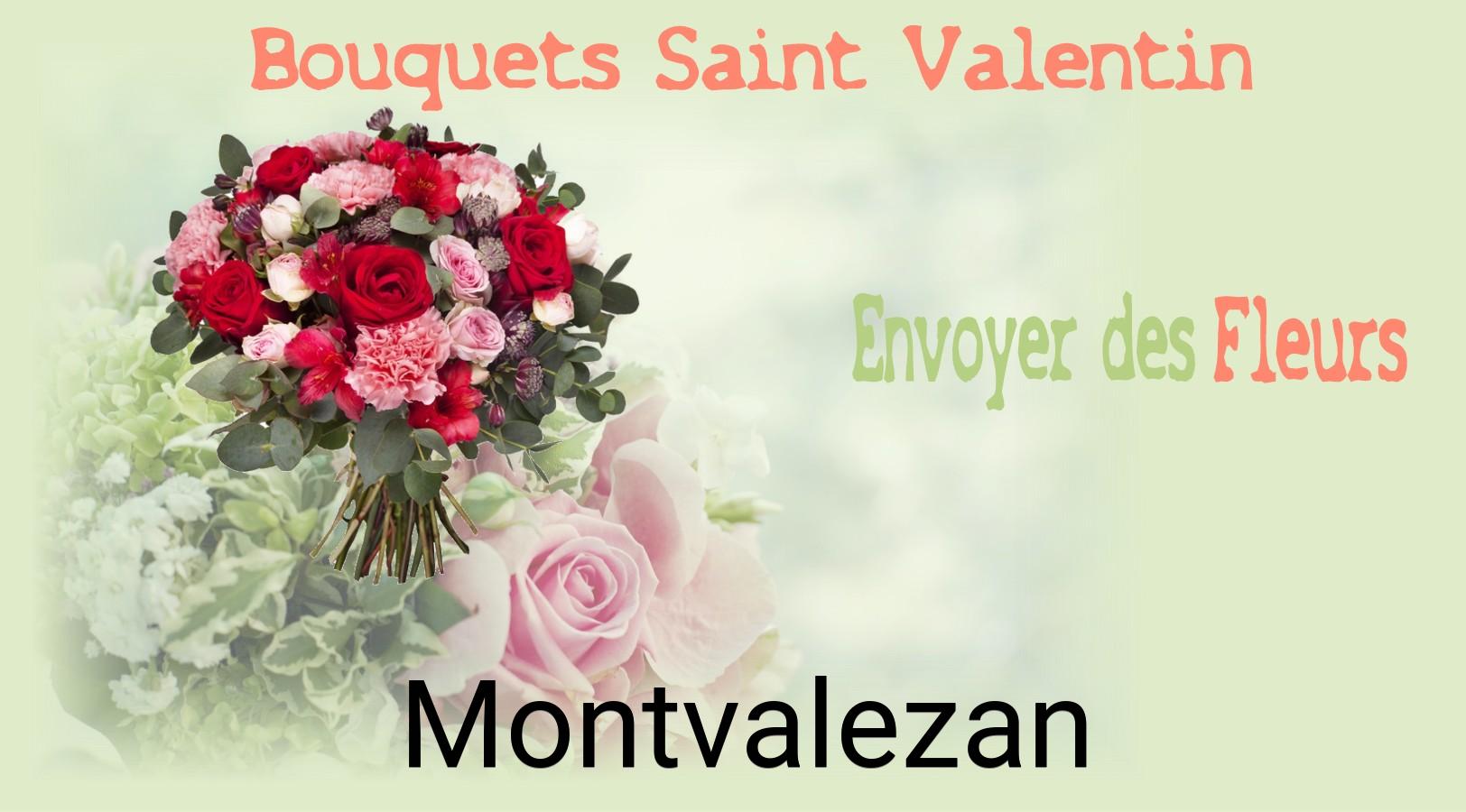 Roses de Saint-Valentin livrées à Montvalezan